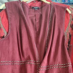 Premise Maroon Vest